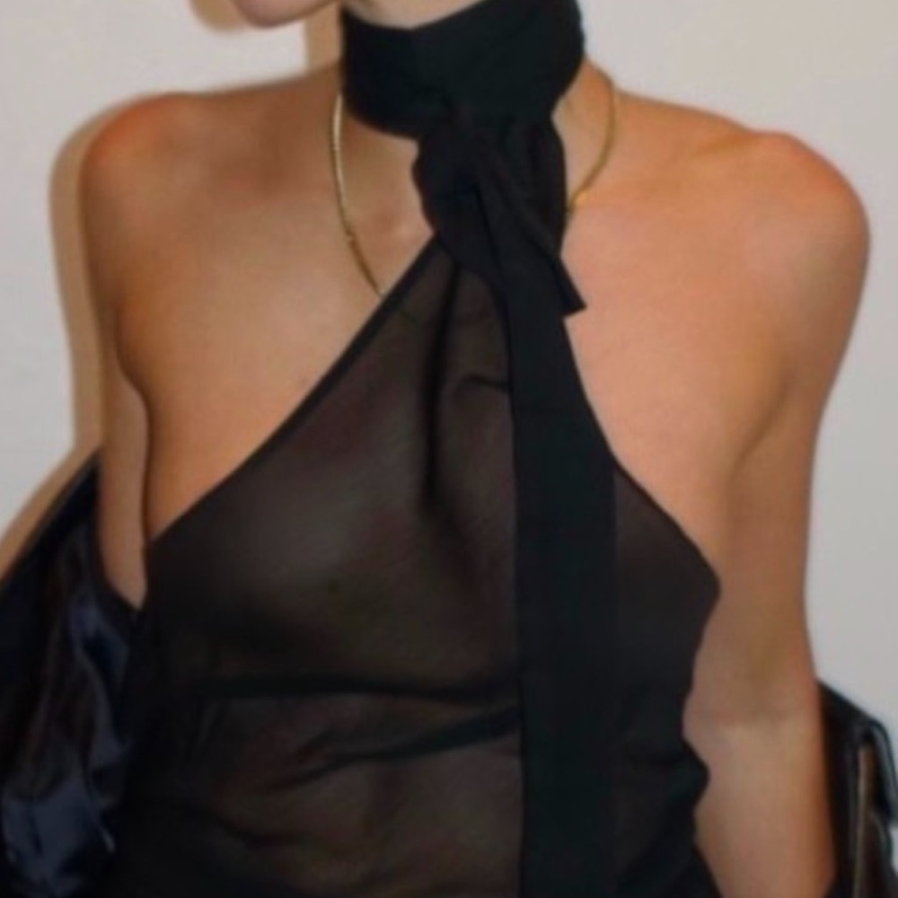 LIONESS black tie top - Picture 2 of 2